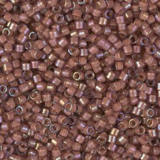 Miyuki delica Beads 11/0 - Rose lined amethyst ab DB-1737